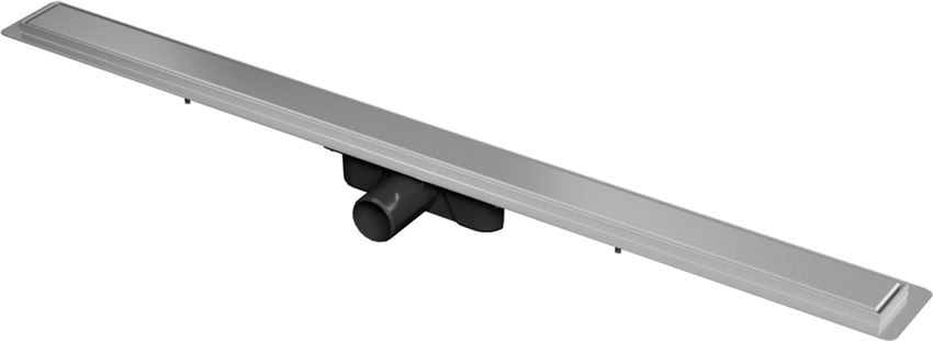 Odwodnienie liniowe z rusztem uniwersalnym 100 cm stal szczotkowana IÖ Nord Slim