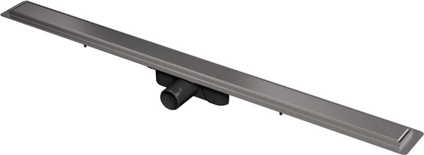 Odwodnienie liniowe z rusztem uniwersalnym 100 cm gun metal IÖ Nord Slim