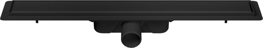 Odwodnienie liniowe z rusztem uniwersalnym 60 cm czarny mat IÖ Nord Slim