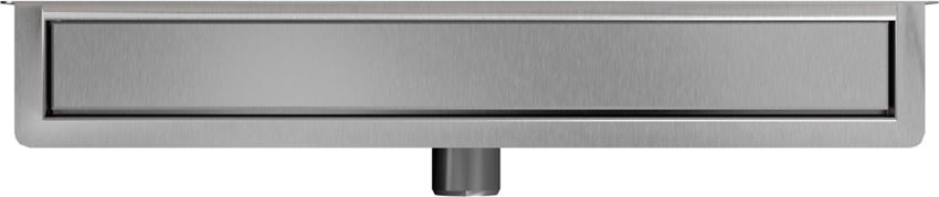 Odwodnienie liniowe przyścienne z rusztem uniwersalnym 60 cm stal szczotkowana IÖ Nord Slim