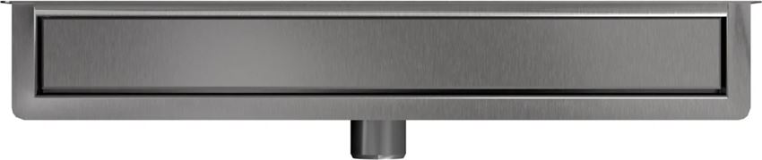 Odwodnienie liniowe przyścienne z rusztem uniwersalnym 60 cm gun metal IÖ Nord Slim