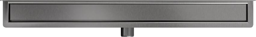 Odwodnienie liniowe przyścienne z rusztem uniwersalnym 90 cm gun metal IÖ Nord Slim
