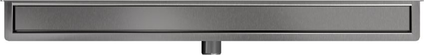 Odwodnienie liniowe przyścienne z rusztem uniwersalnym 100 cm gun metal IÖ Nord Slim