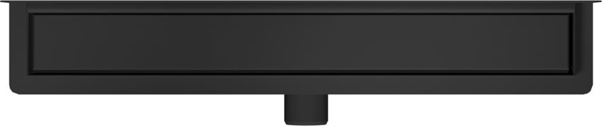 Odwodnienie liniowe przyścienne z rusztem uniwersalnym 60 cm czarny mat IÖ Nord Slim