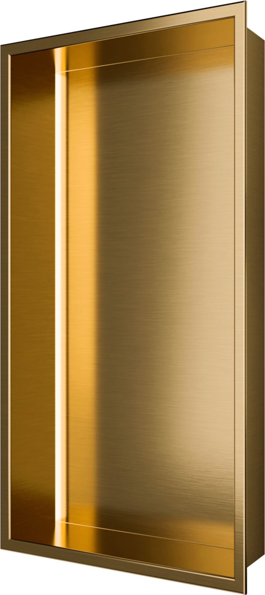 Wnęka LED 34x94 cm brushed gold IÖ Luvia
