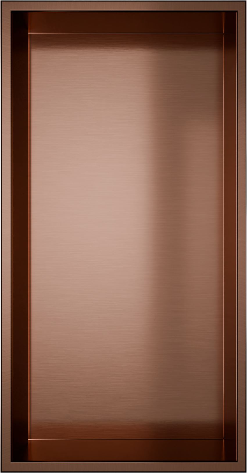 Wnęka LED 34x94 cm brushed rose gold IÖ Luvia