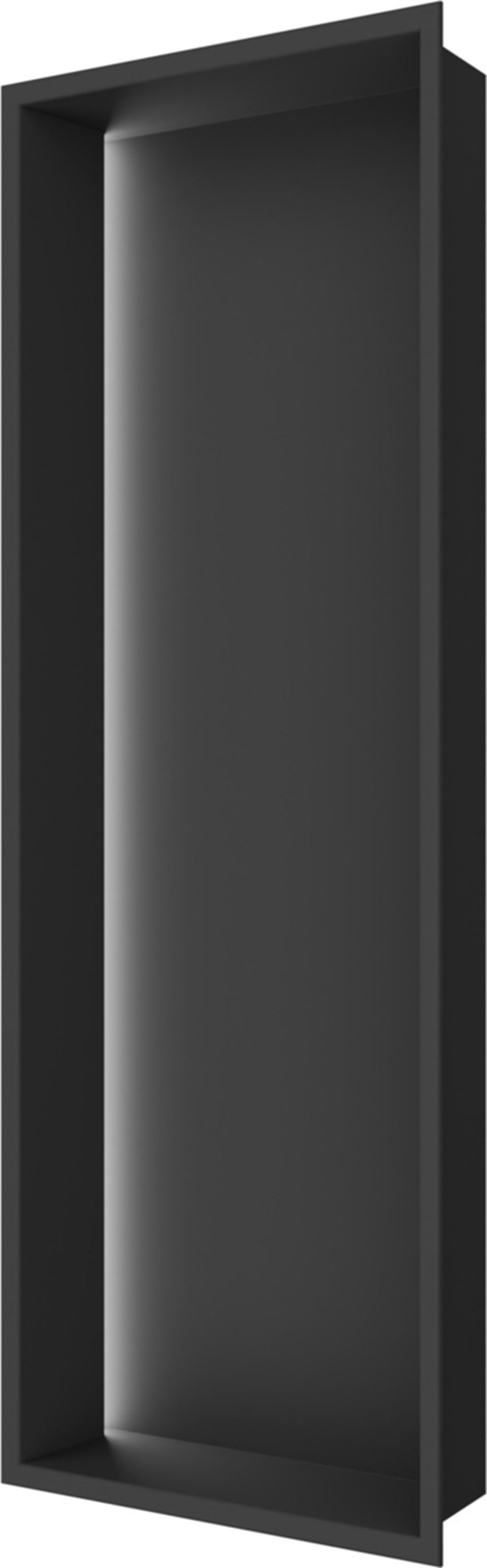 Wnęka LED 34x94 cm matt black IÖ Luvia