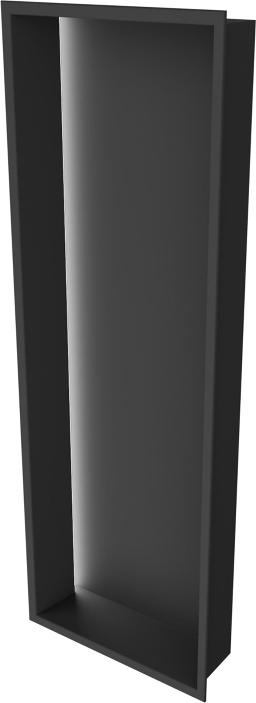 Wnęka LED 34x94 cm matt black IÖ Luvia