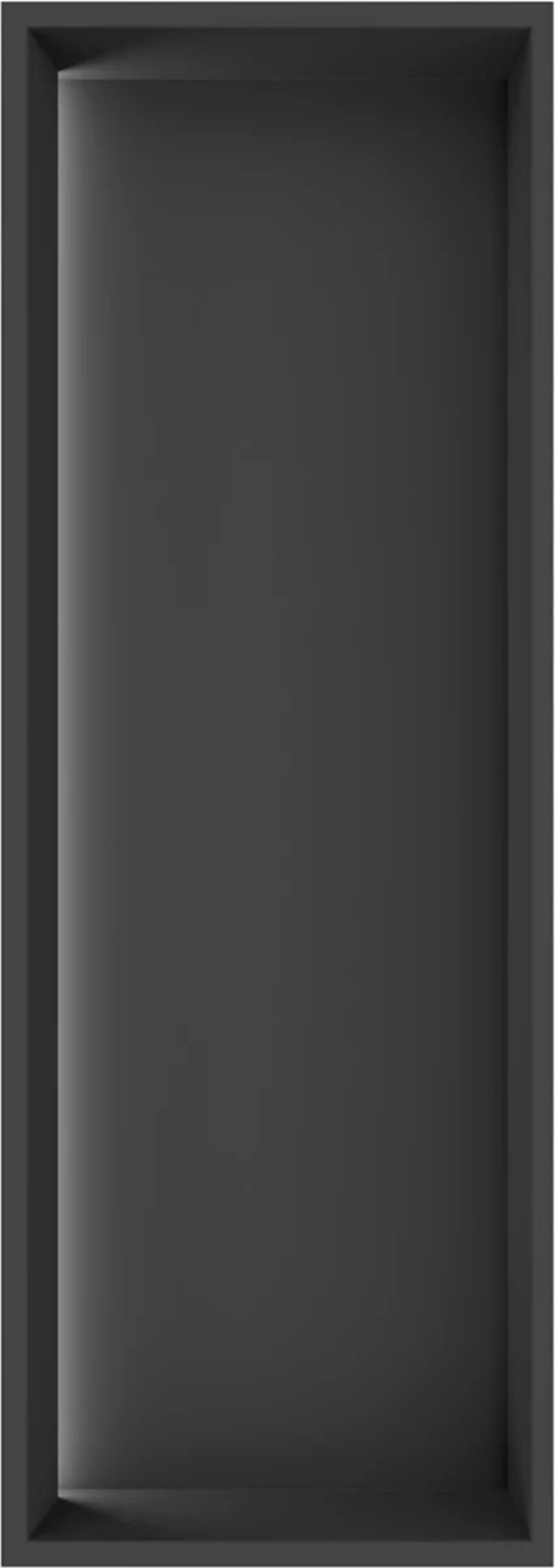 Wnęka LED 34x94 cm matt black IÖ Luvia