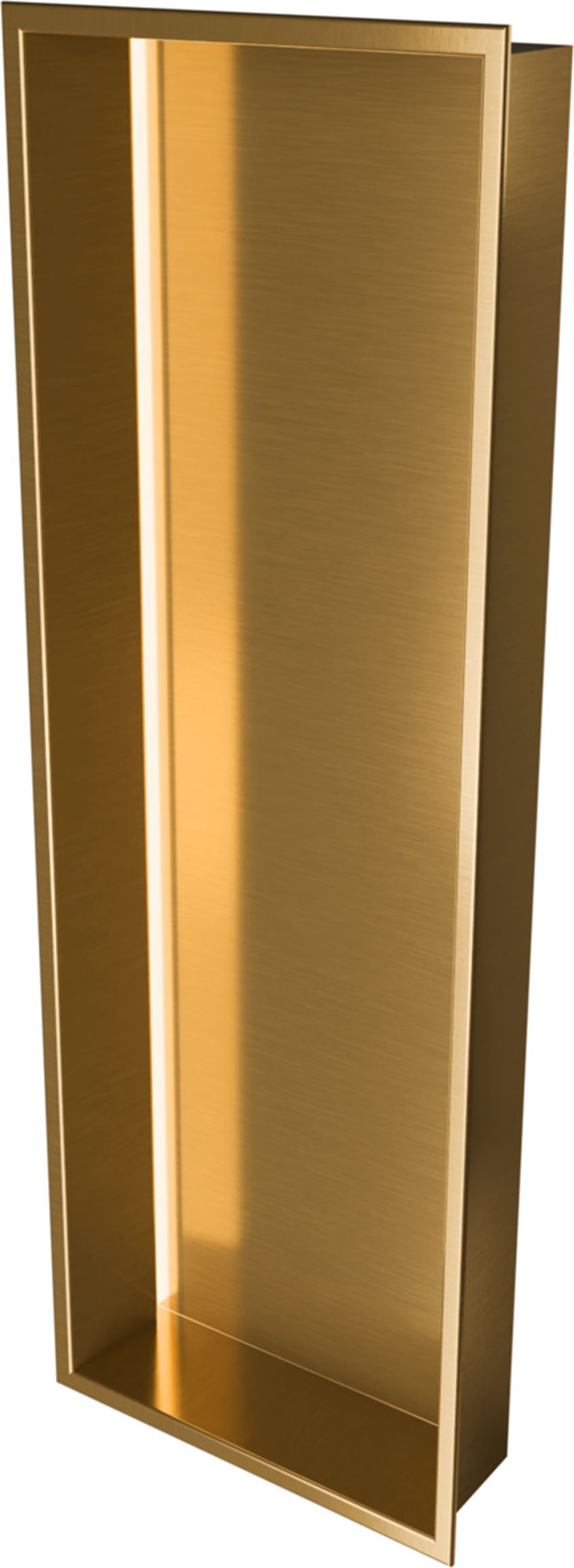 Wnęka LED 34x94 cm brushed gold IÖ Luvia