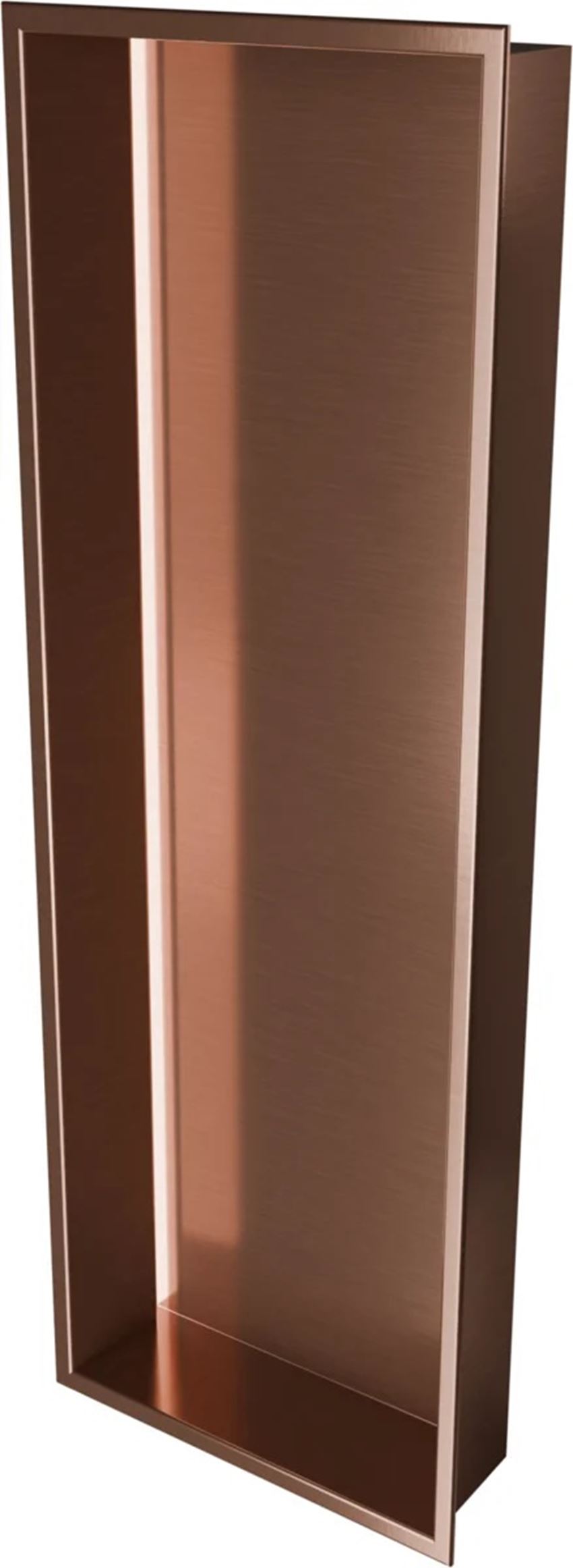 Wnęka LED 34x94 cm brushed rose gold IÖ Luvia