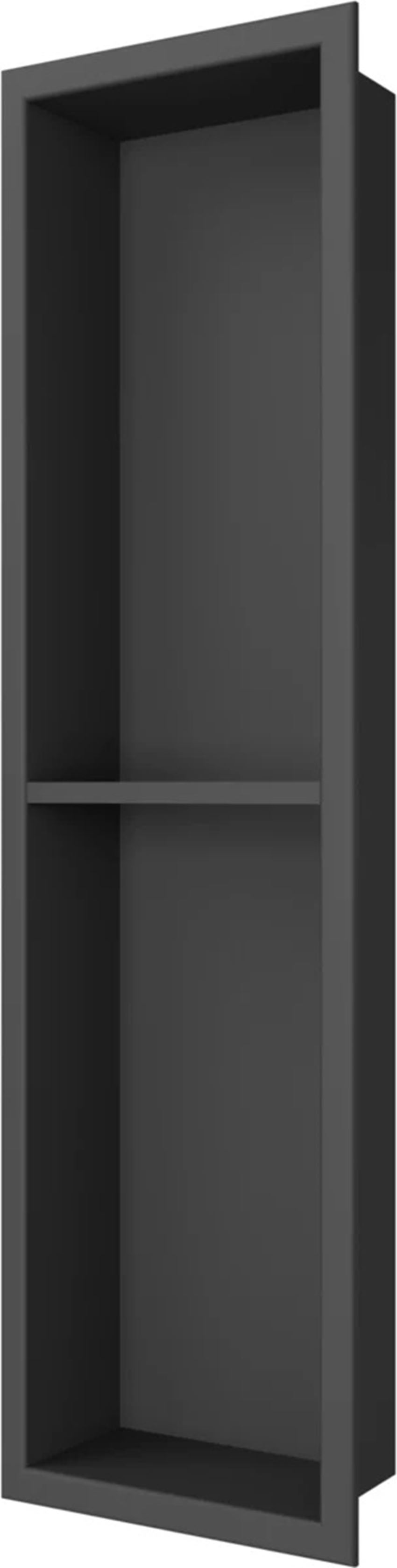 Wnęka z półką 19x64 cm matte black IÖ Luvia