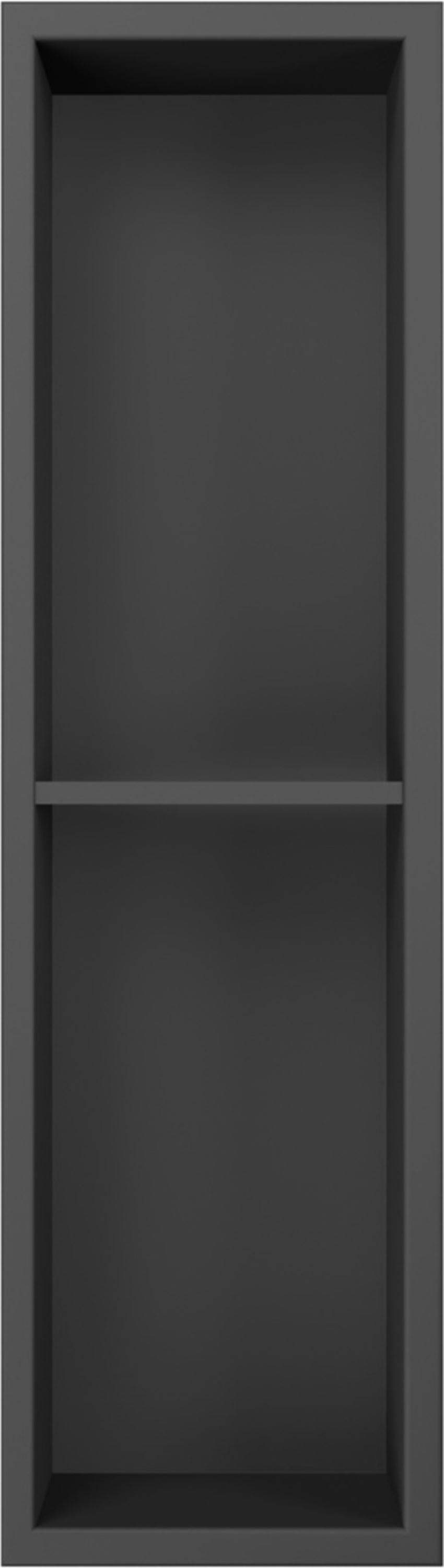 Wnęka z półką 19x64 cm matte black IÖ Luvia