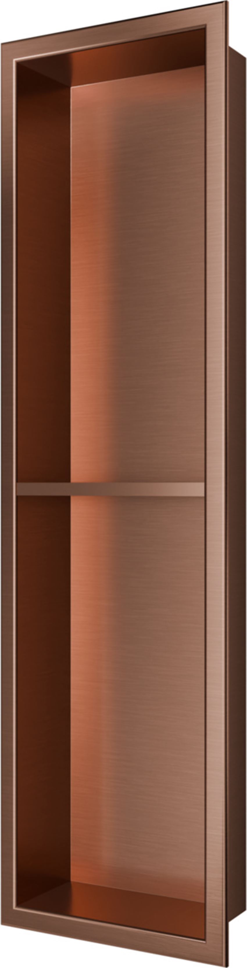 Wnęka z półką 19x64 cm brushed rose gold IÖ Luvia
