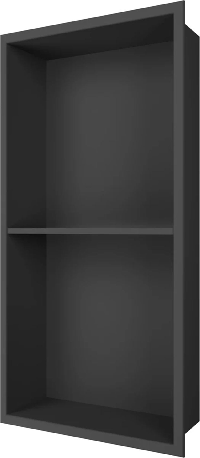 Wnęka z półką 34x64 cm matt black IÖ Luvia