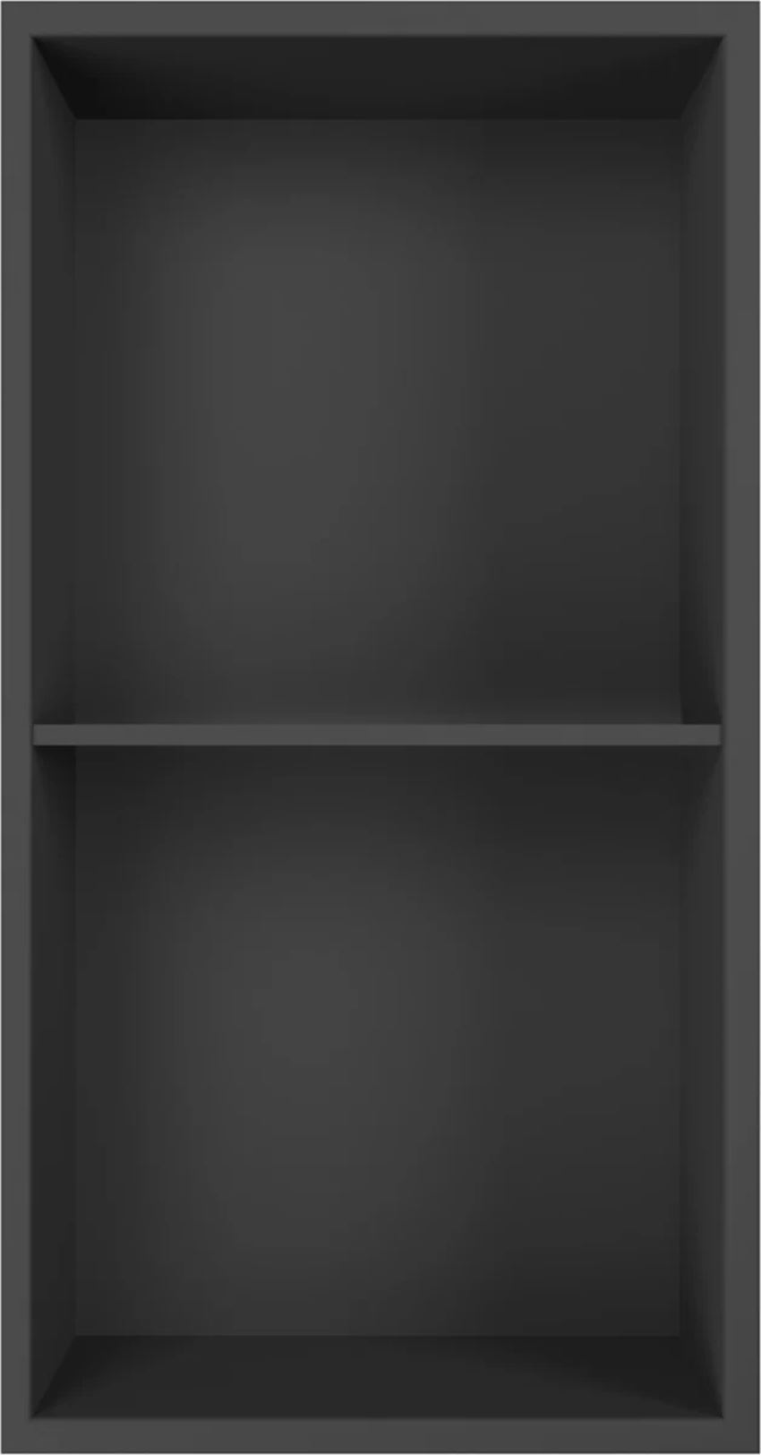 Wnęka z półką 34x64 cm matt black IÖ Luvia