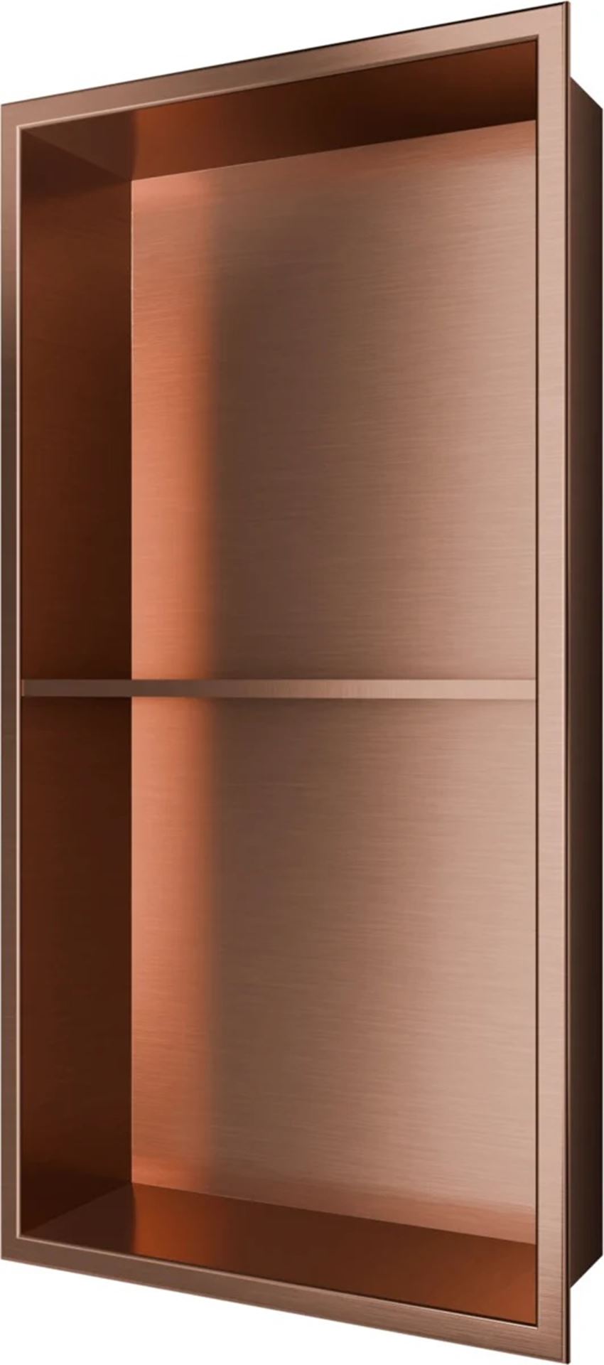Wnęka z półką 34x64 cm brushed rose gold IÖ Luvia