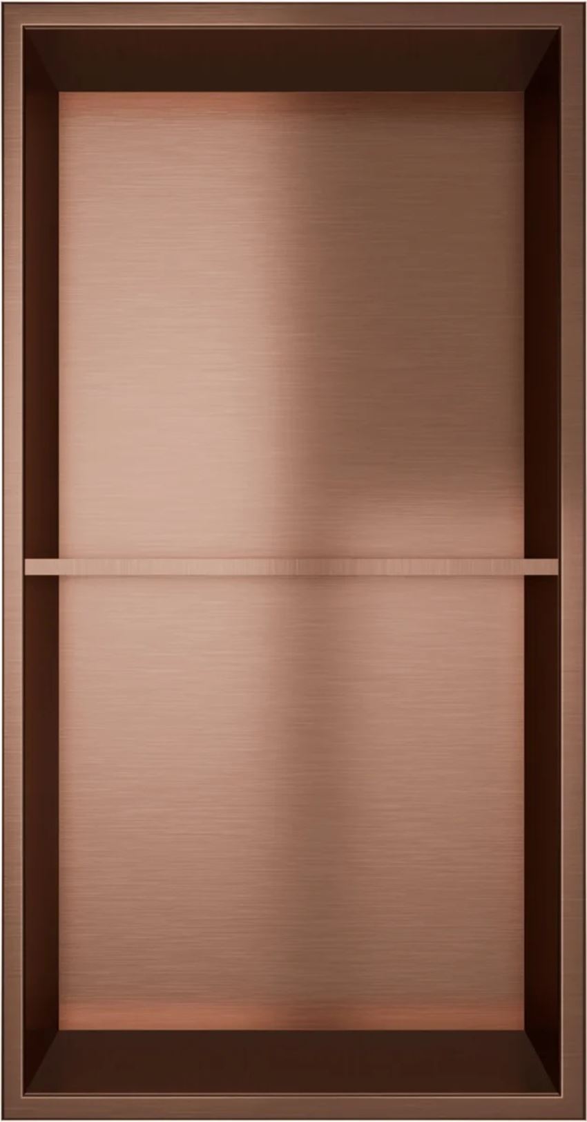Wnęka z półką 34x64 cm brushed rose gold IÖ Luvia