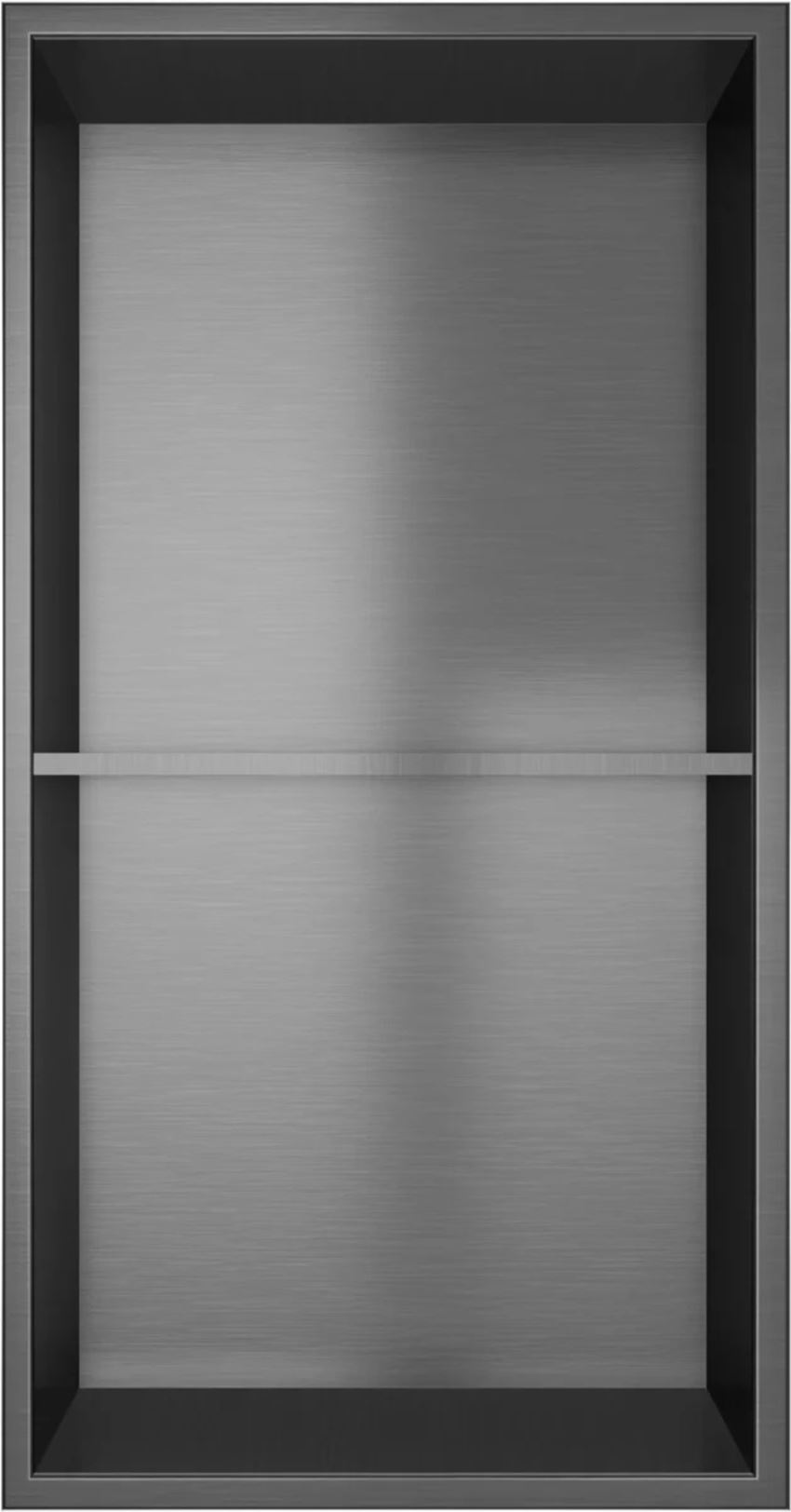 Wnęka z półką 34x64 cm gun metal IÖ Luvia