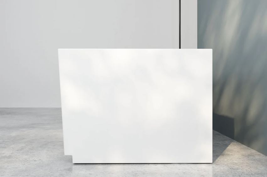 Wanna narożna przyścienna akrylowa ze zintegrowaną obudową prawa 160x75x58 cm IÖ Atena