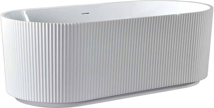 Wanna wolnostojąca 170x80x58 cm biała IÖ Atena