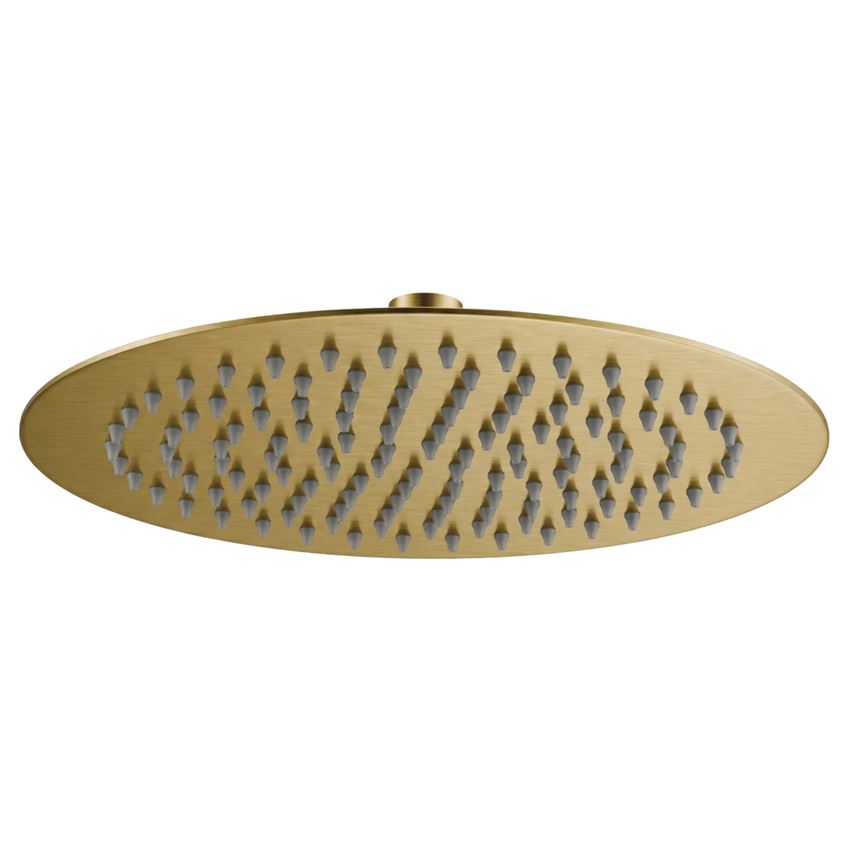 Deszczownica okrągła 25 cm brushed gold IO Luvia