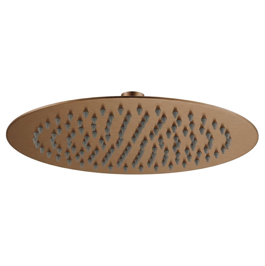 Deszczownica okrągła 25 cm brushed rose gold IO Luvia