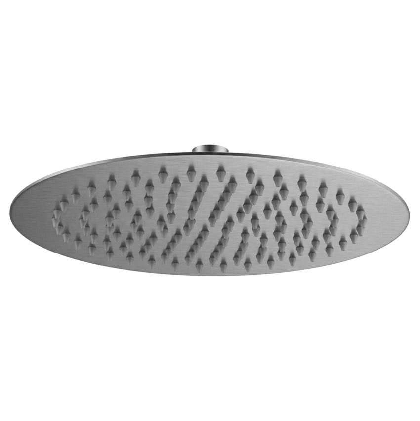 Deszczownica okrągła 25 cm brushed niquel IO Luvia
