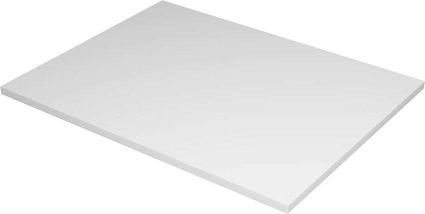 Blat naszafkowy 60 cm biały mat IO Glamur