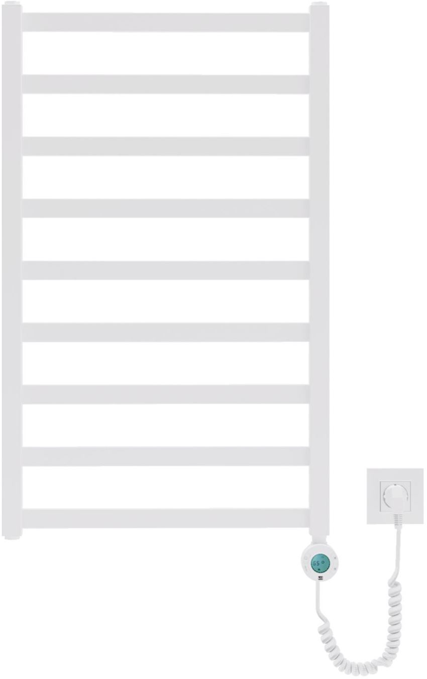 Grzejnik elektryczny 50x81 cm biały mat IO Gol