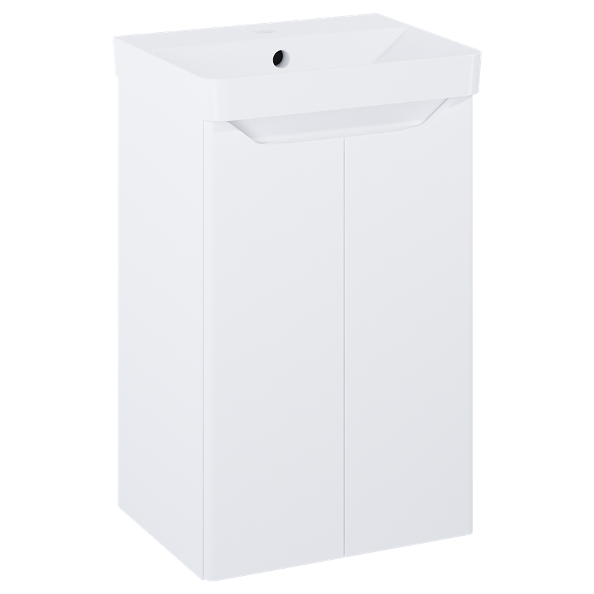 Szafka z umywalką 40 cm Elita Helo Compact 40 2D White Matt