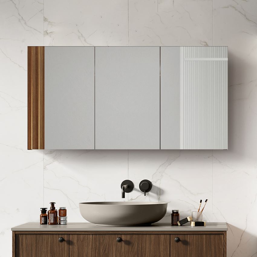 Szafka wisząca z lustrem 120 cm Elita Basic 120 3D