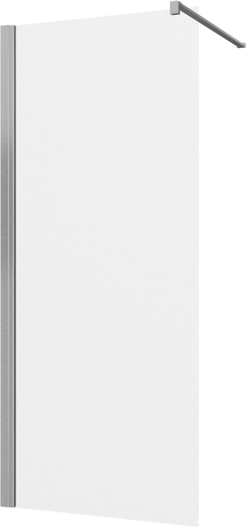 Ścianka prysznicowa boczna, z profilem nikiel szczotkowany 80x200 cm IÖ Vera