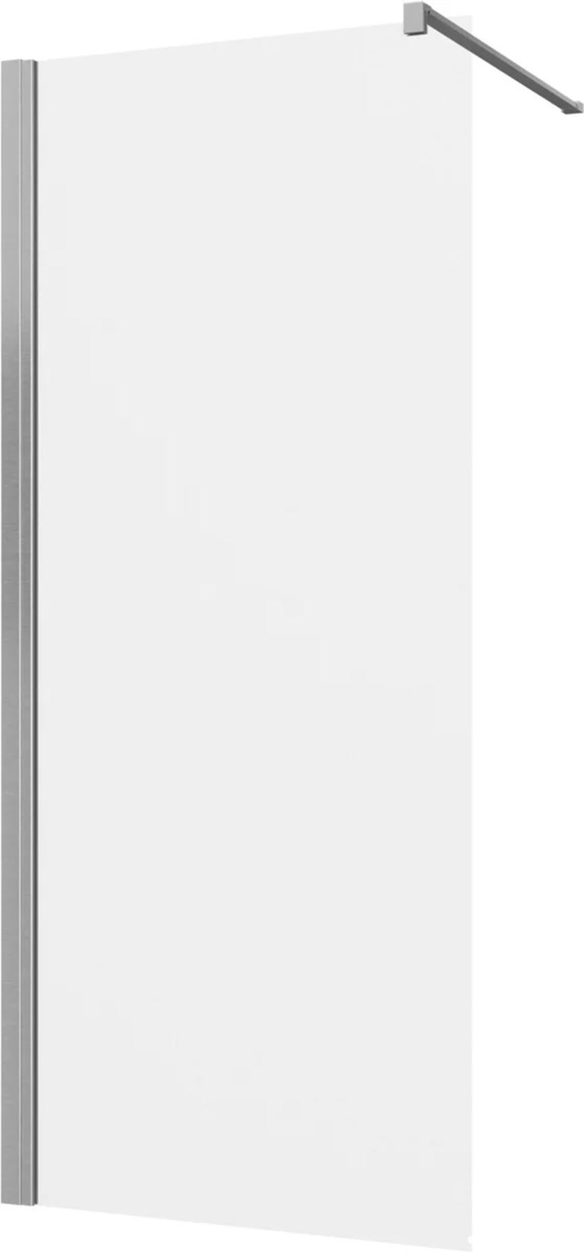 Ścianka prysznicowa boczna z profilem nikiel szczotkowany 80-120x200 cm IÖ Vera