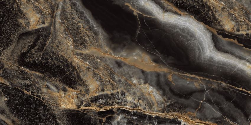 Płytka uniwersalna 60x120 cm Azario Dark Empress Poler Galacer Rekt.