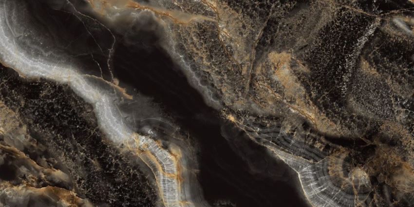 Płytka uniwersalna 60x120 cm Azario Dark Empress Poler Galacer Rekt.