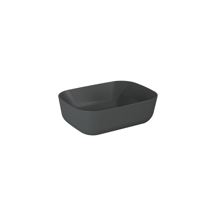 Umywalka nablatowa 46 cm anthracite matt Elita Reni