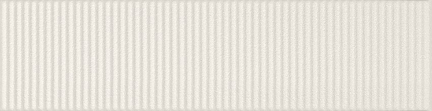 Płytka ścienna 7,8x29,8 cm Tubądzin Groove White Sugar 1 STR