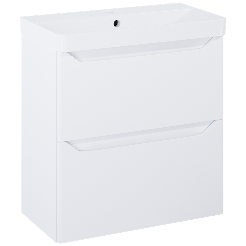 Szafka z umywalką 60 cm Elita Helo Compact 60 2S White HG