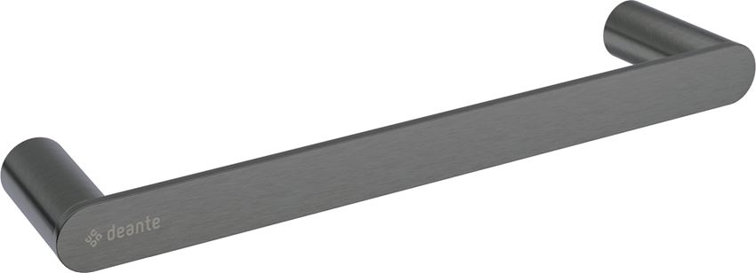 Wieszak ścienny na ręcznik 30 cm titanium Deante Round