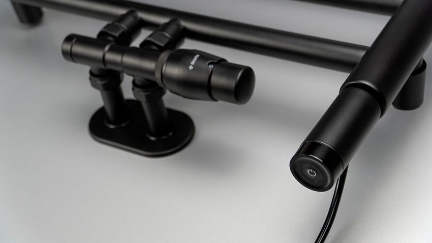 Grzałka do grzejnika łazienkowego 400 W nero Deante Silia