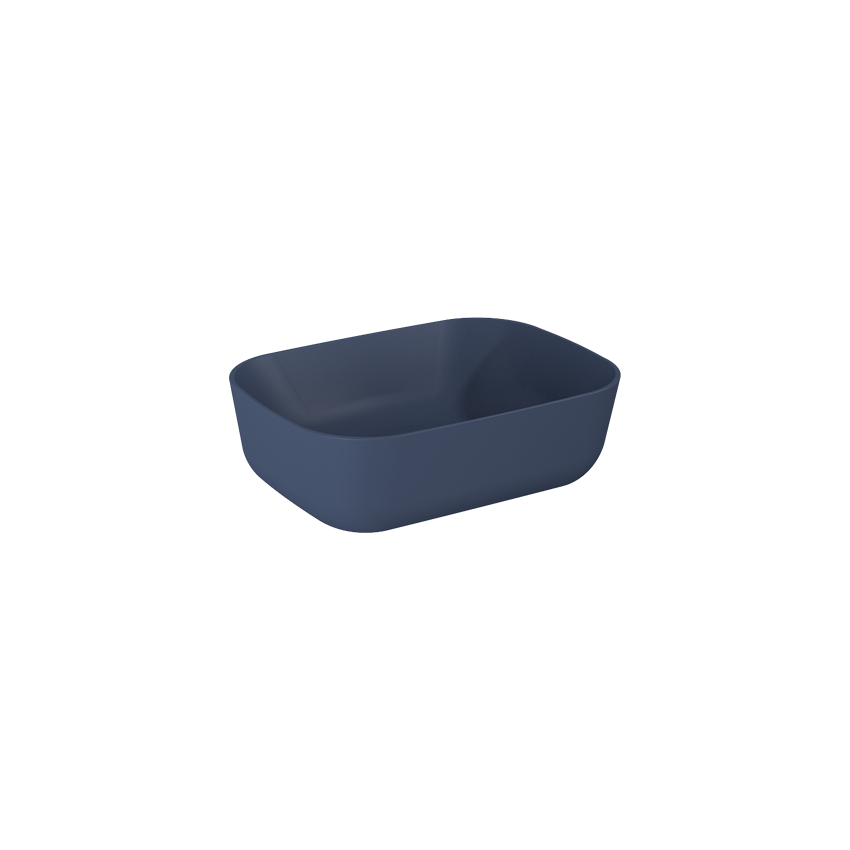 Umywalka nablatowa 46 cm navy blue matt Elita Reni