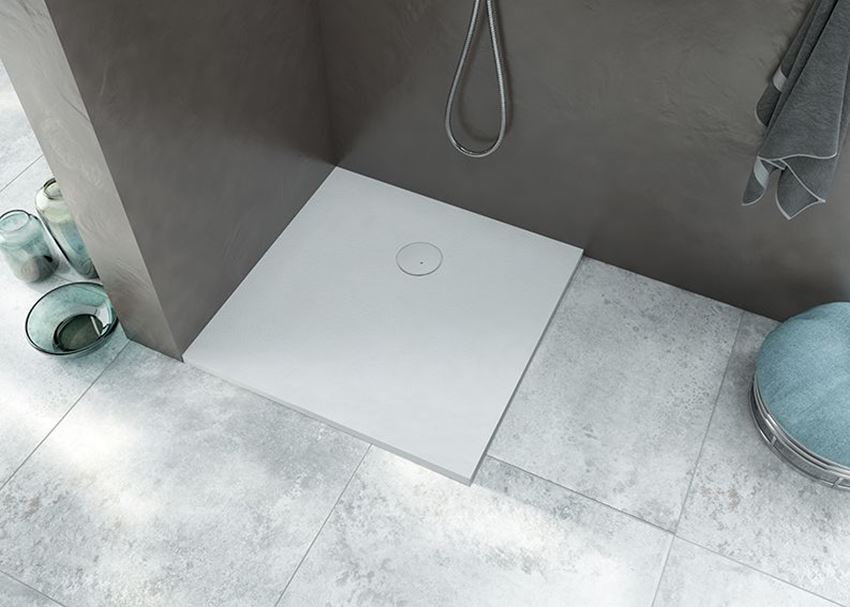 Brodzik kwadratowy Sanplast Structure Mineral 645-360-0040-01-010