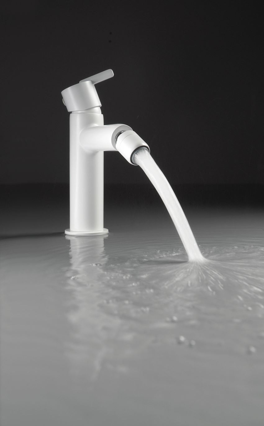 Bateria bidetowa bianco Deante Silia