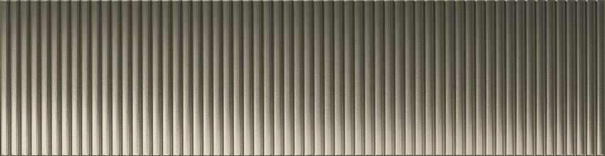 Płytka ścienna 7,8x29,8 cm Tubądzin Groove Metallic 1 STR