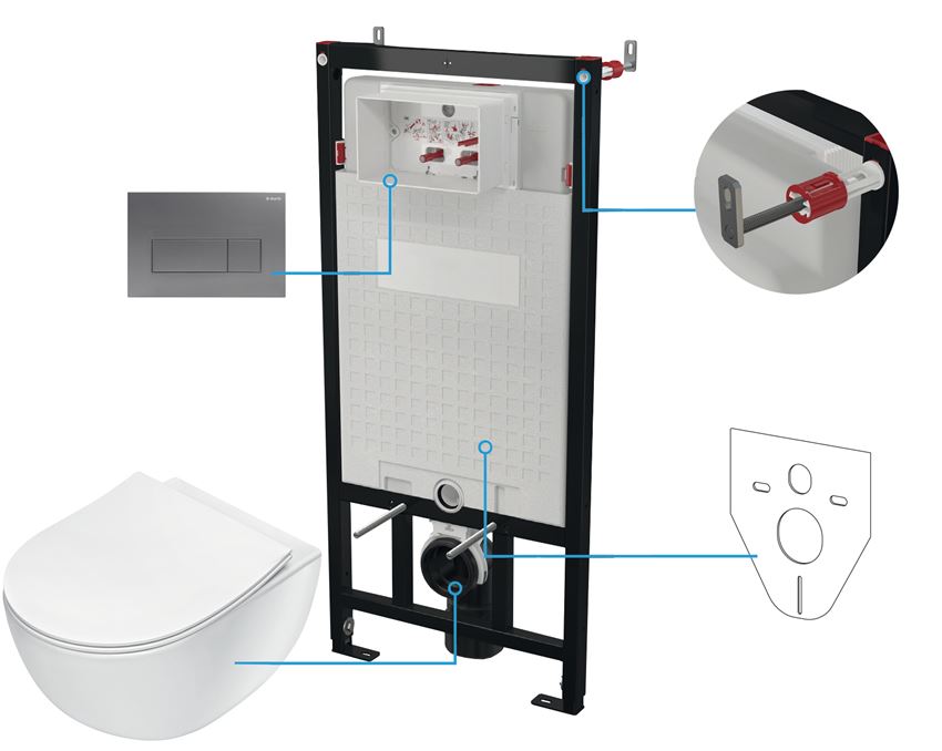 Stelaż Deante Peonia CDET6ZPW