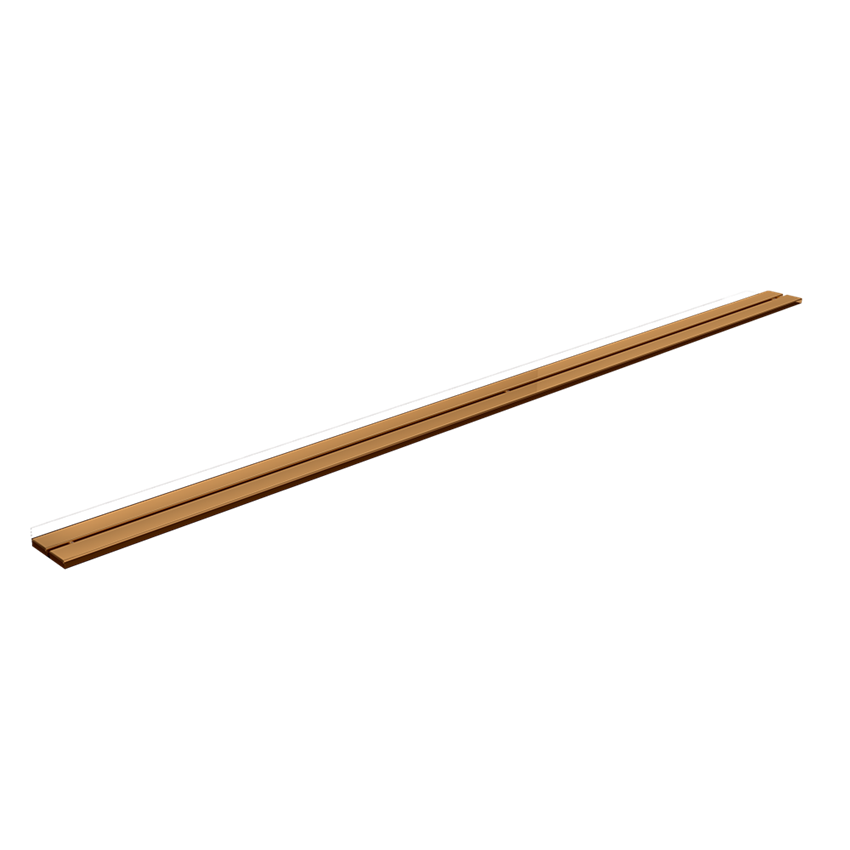 Maskownica 2w1 miedź Schedpol Slim Copper Range DUO 10.053/SLX/DPM