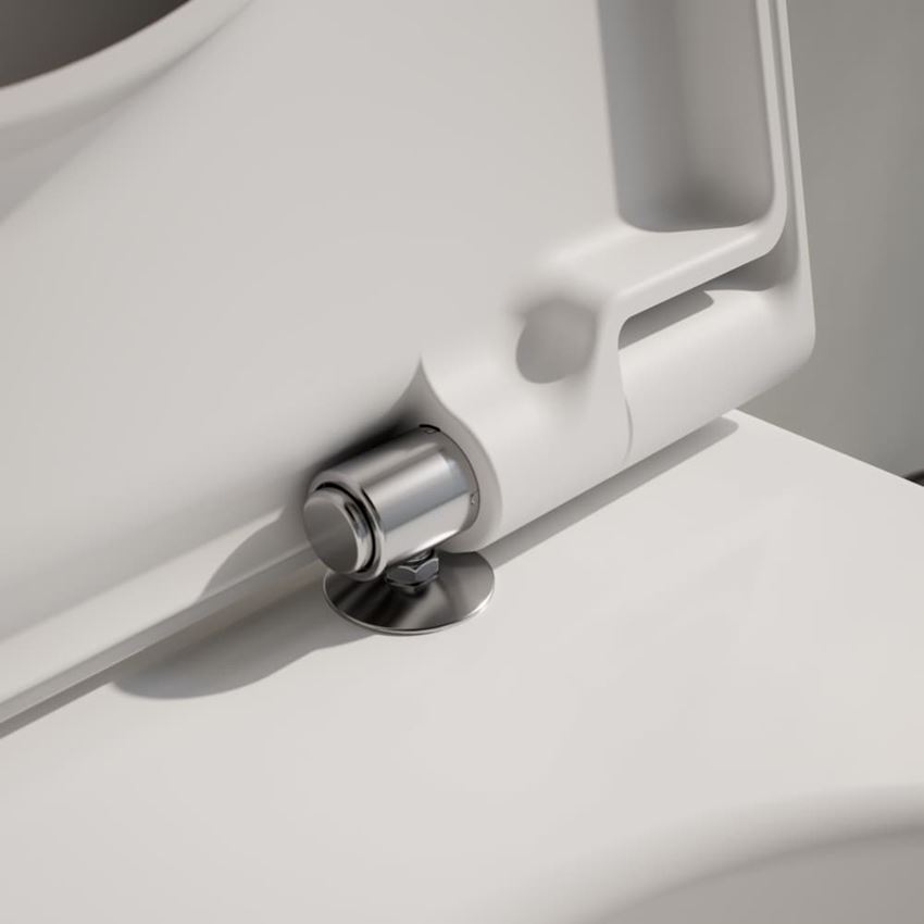 Miska WC podwieszana Silent Flush Rimless EasyFit 3.0 z deską WC wolnoopadającą 36x54 cm biała Laufen Pro X