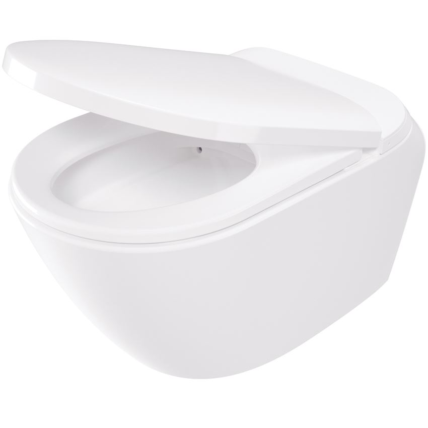 Miska WC smart z deską automatyczną - basic biała Deante Silia