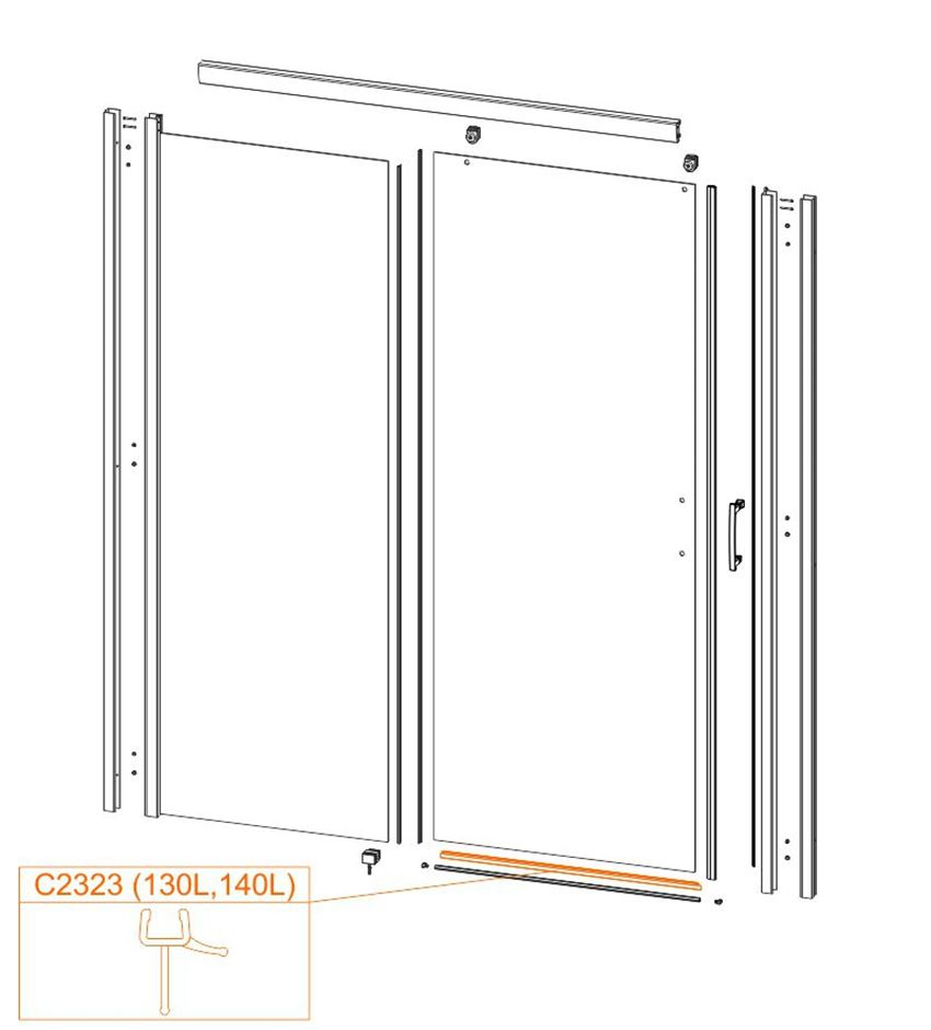 Uszczelka okapowa Sanplast 660-C2323